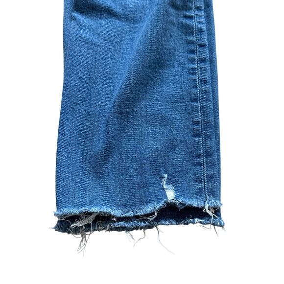 Gap 1969 High Rise Cigarette Straight Leg Dark Indigo Jeans Women's SZ 8/29 TALL - Picture 5 of 10